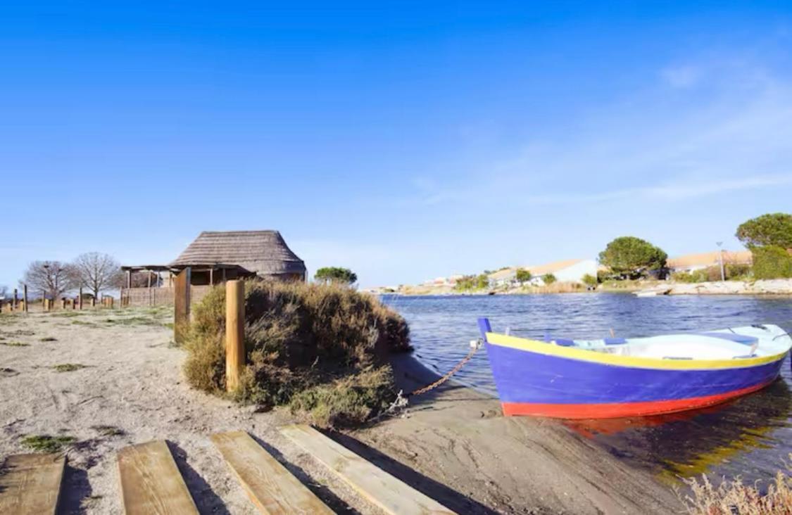 Belle Marina En Bord D'Etang Villa Le Barcares Luaran gambar